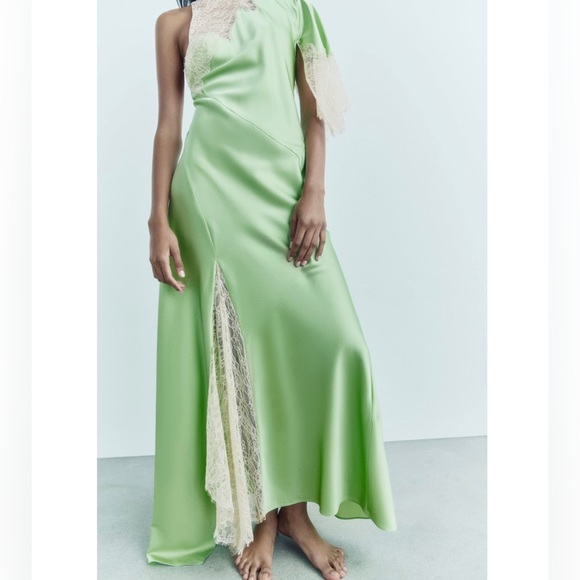 Silk Lace Chemise - Picture 3 of 11